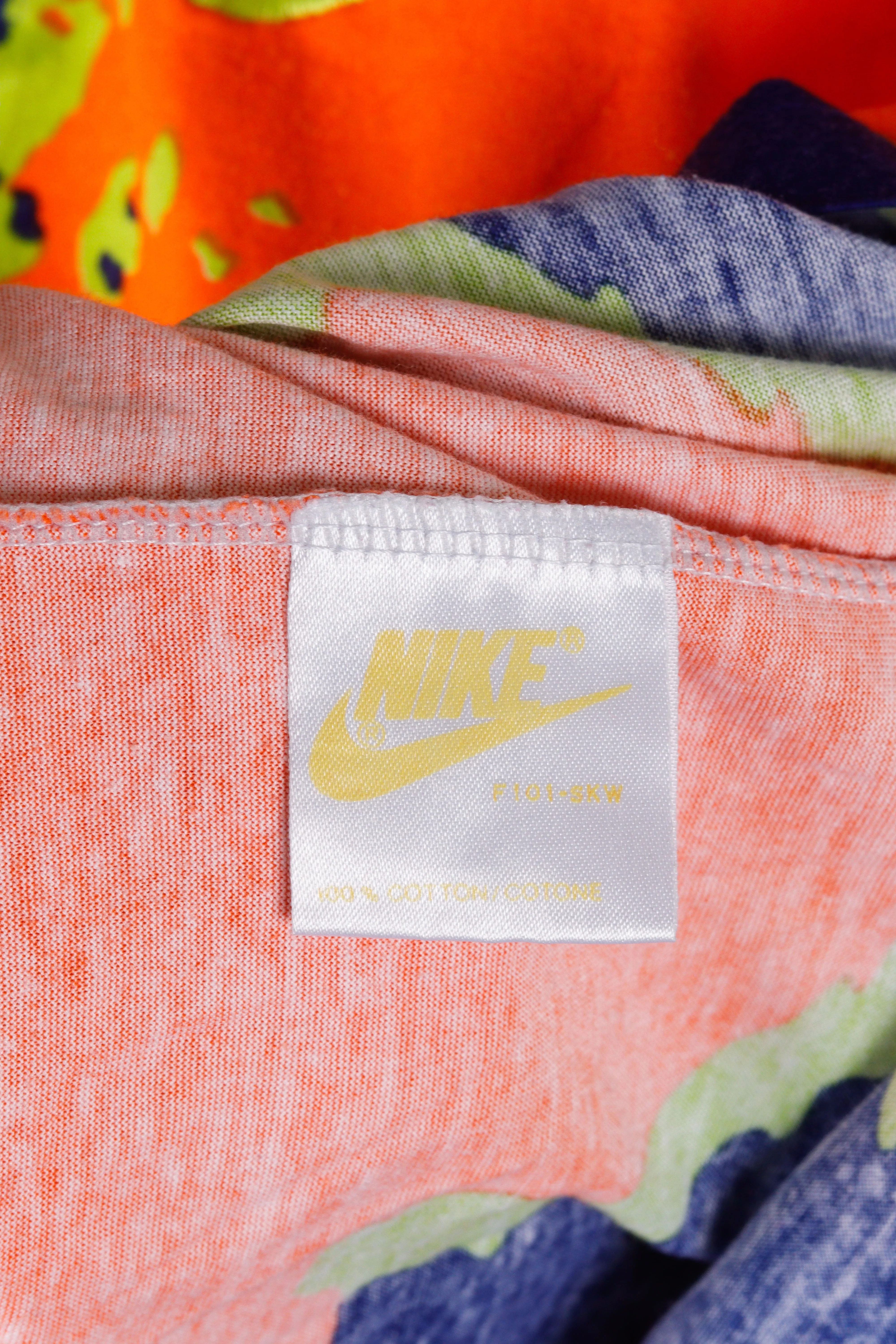 Vintage 1991 Nike 'Challenge Court Tennis Multi Pattern' S/S Polo Shirt