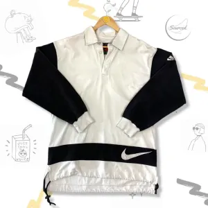 Vintage 90s Nike Rugby Style Poloshirt (M)