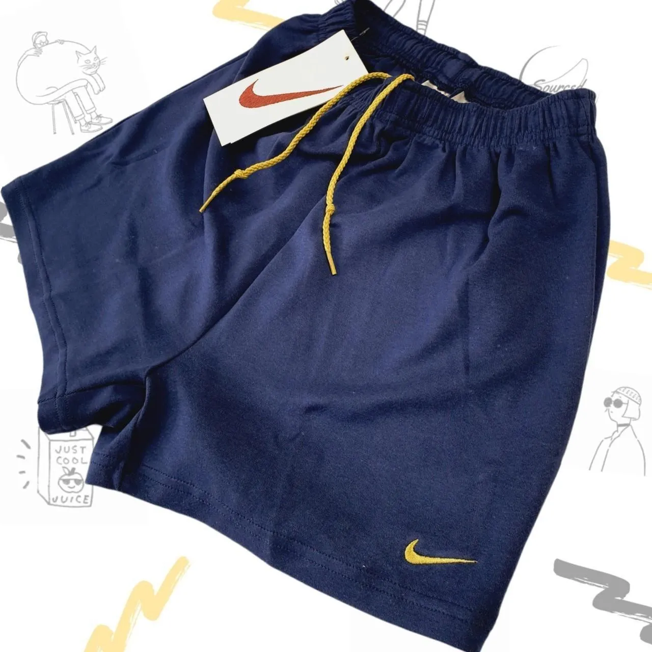 Vintage 90s Nike White Tag Shorts (bnwt) ( XS)