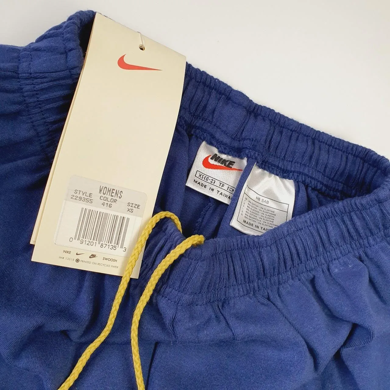 Vintage 90s Nike White Tag Shorts (bnwt) ( XS)