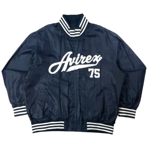 Vintage AVIREX Zip Up Varsity Jacket Size XL