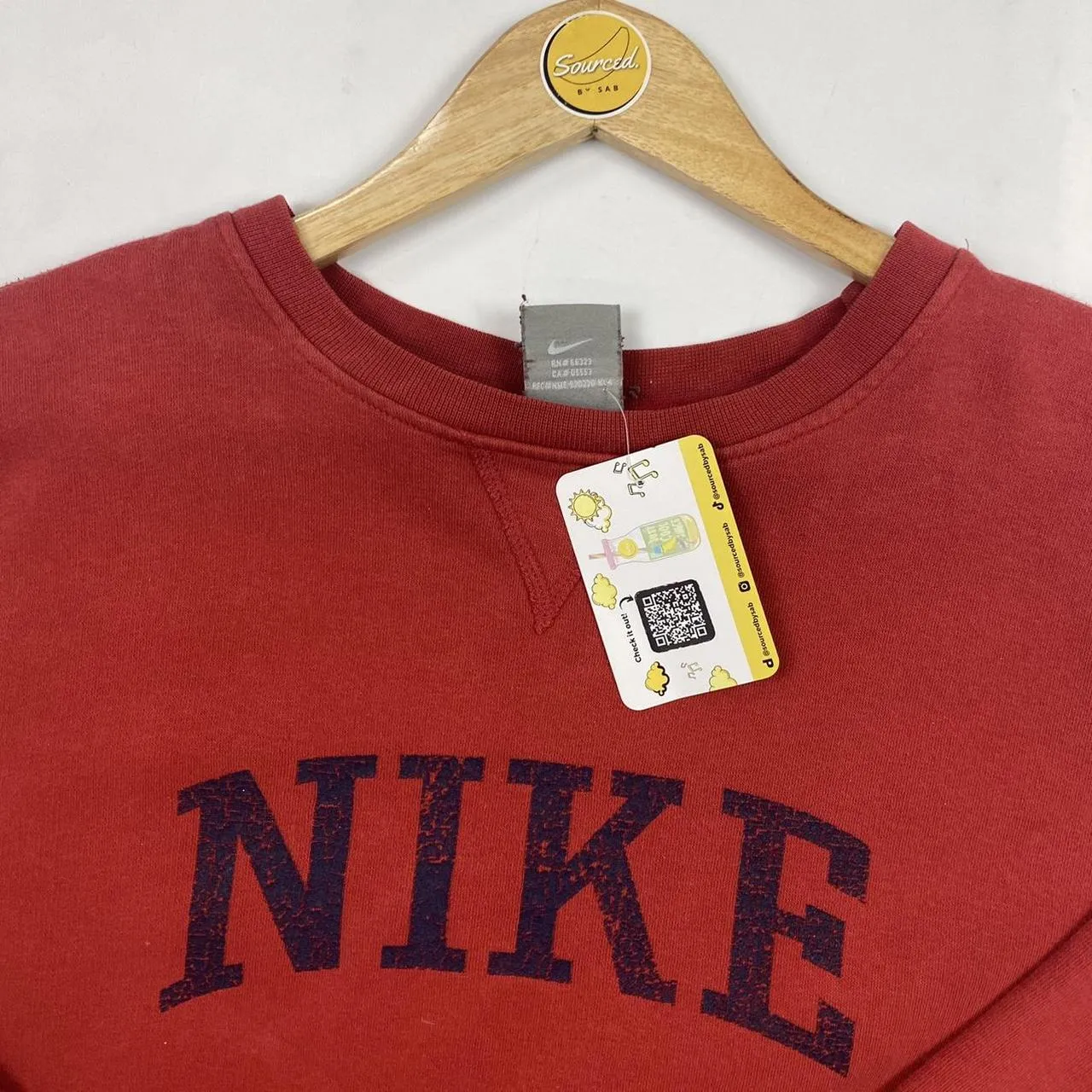 Vintage Early 00s Nike Embroidered Centre Spell-out Crewneck Sweatshirt  Buy With Confidence (L)