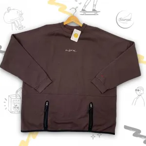 Vintage Early 00s Nike Embroidered Centre Spell-out Crewneck Sweatshirt  Buy With Confidence (XXL)