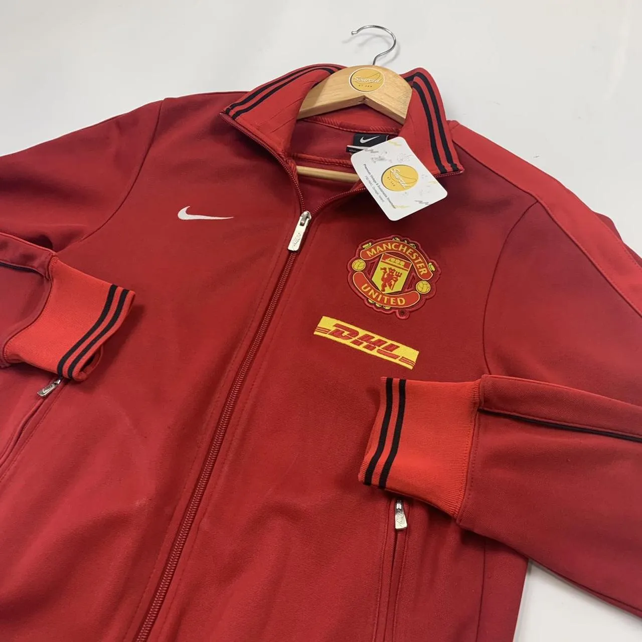 Vintage Manchester United Nike zippie (S)