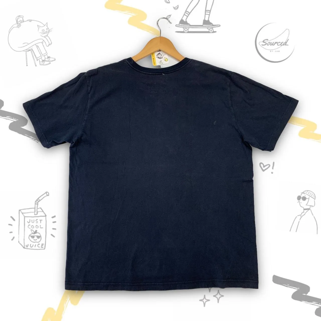 Vintage Navy Nike T-Shirt (XL)