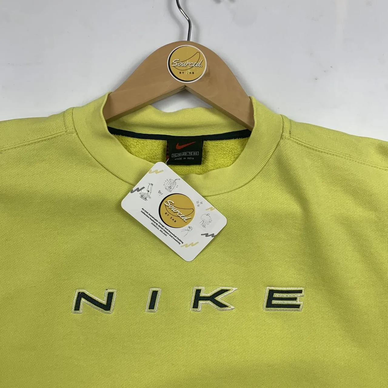 Vintage Nike Embroidered Centre Swoosh Sweatshirt  (S)