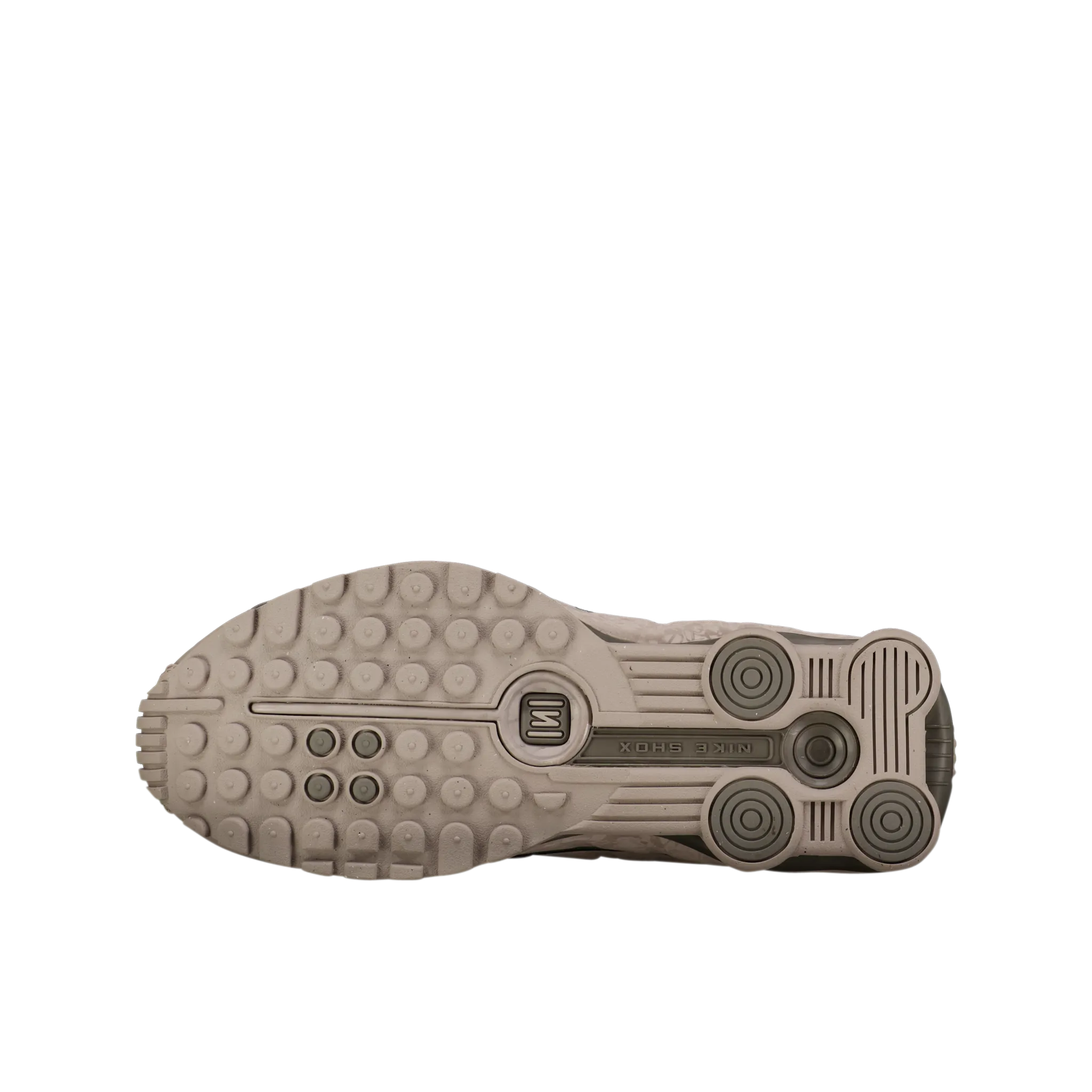 W Nike Shox R4 'Flat Pewter Floral'