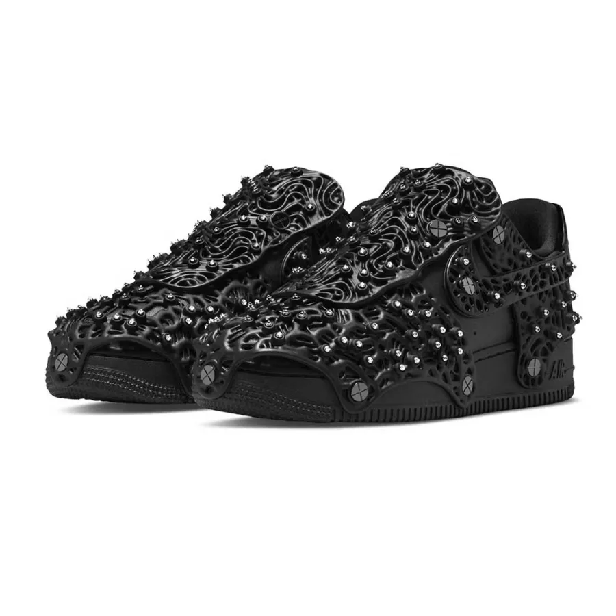 Women's Nike Air Force 1 Low Swarovski Retroreflective Crystals Black