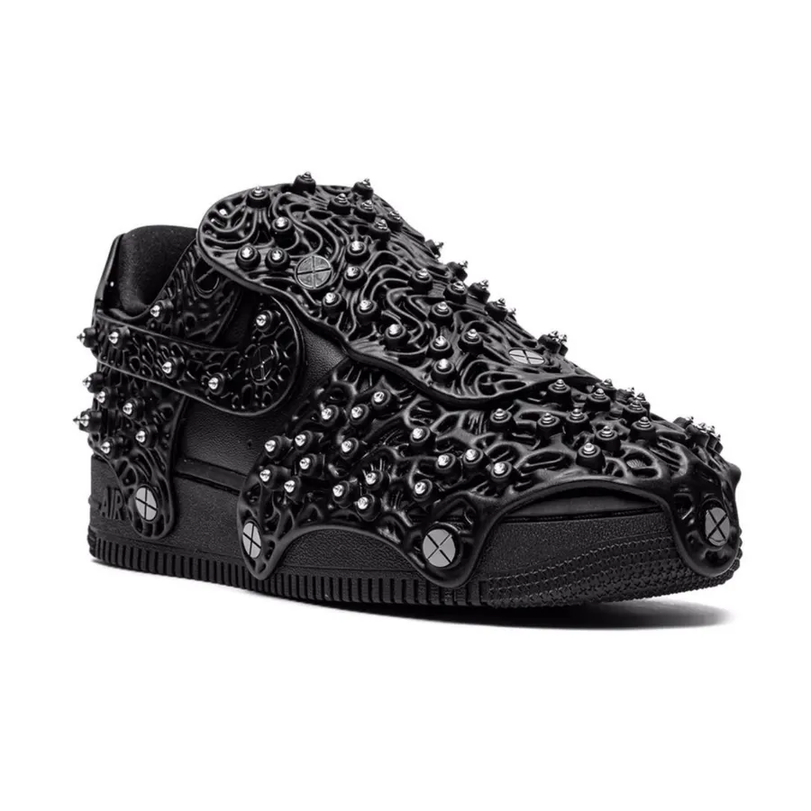 Women's Nike Air Force 1 Low Swarovski Retroreflective Crystals Black