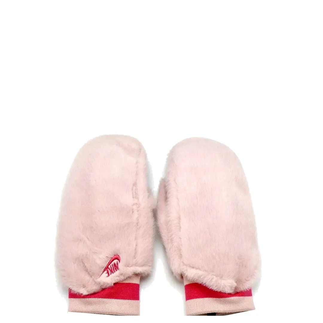 WOMEN'S WARM MITTENS PINK OXFORD